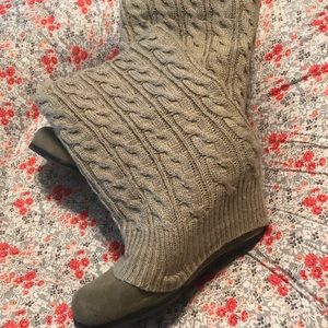 Steve Madden Sweater Boots